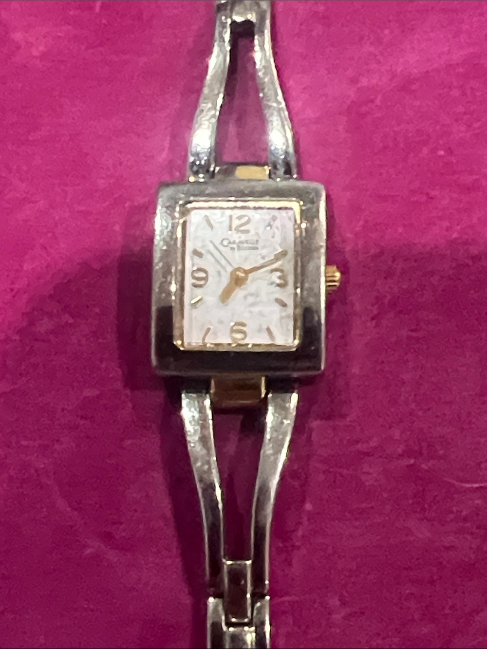 Caravelle by BULOVA Silver and Gold Tone Women’s watch